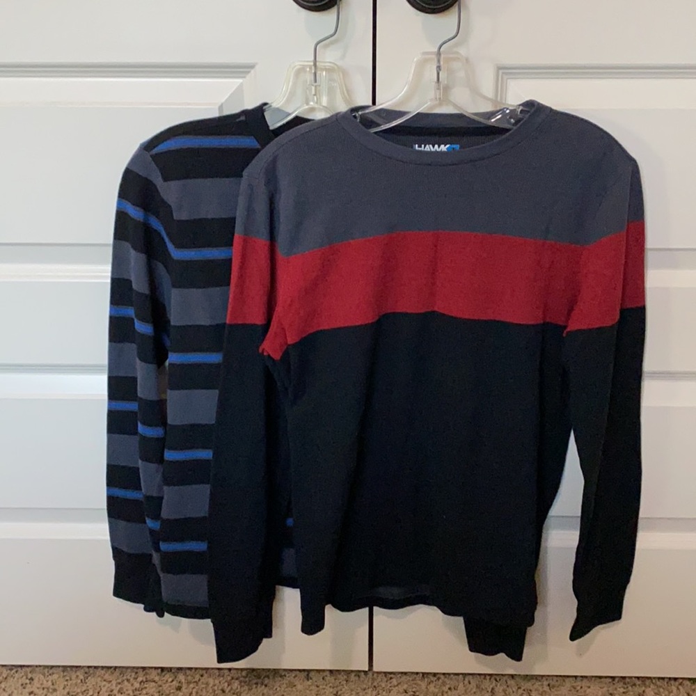 2-Tony Hawk lightweight sweaters- selling two together. Like new!